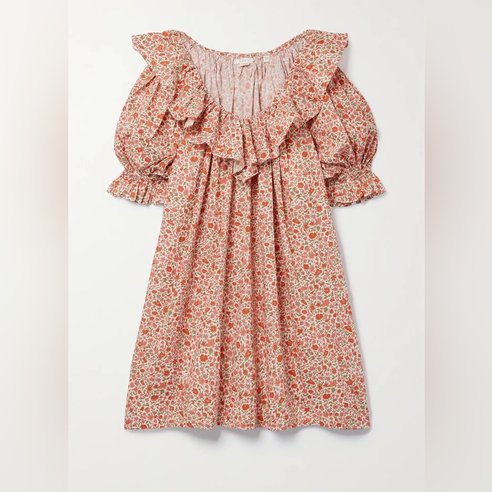 Doen Chime Dress in Liberty Fabric